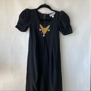 Vintage Milestone dressy one piece jumper embellished‎ size 12
